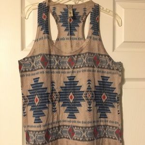 Aztec tank top